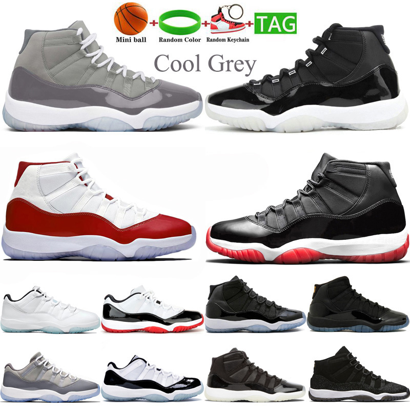 

11 Basketball Shoes sports Black Cat red Green grey Suede women men 11s University Blue sneakers Metallic Silver sports Varsity Space Jam trainers size eur US 5.5-13, #5 gamma blue
