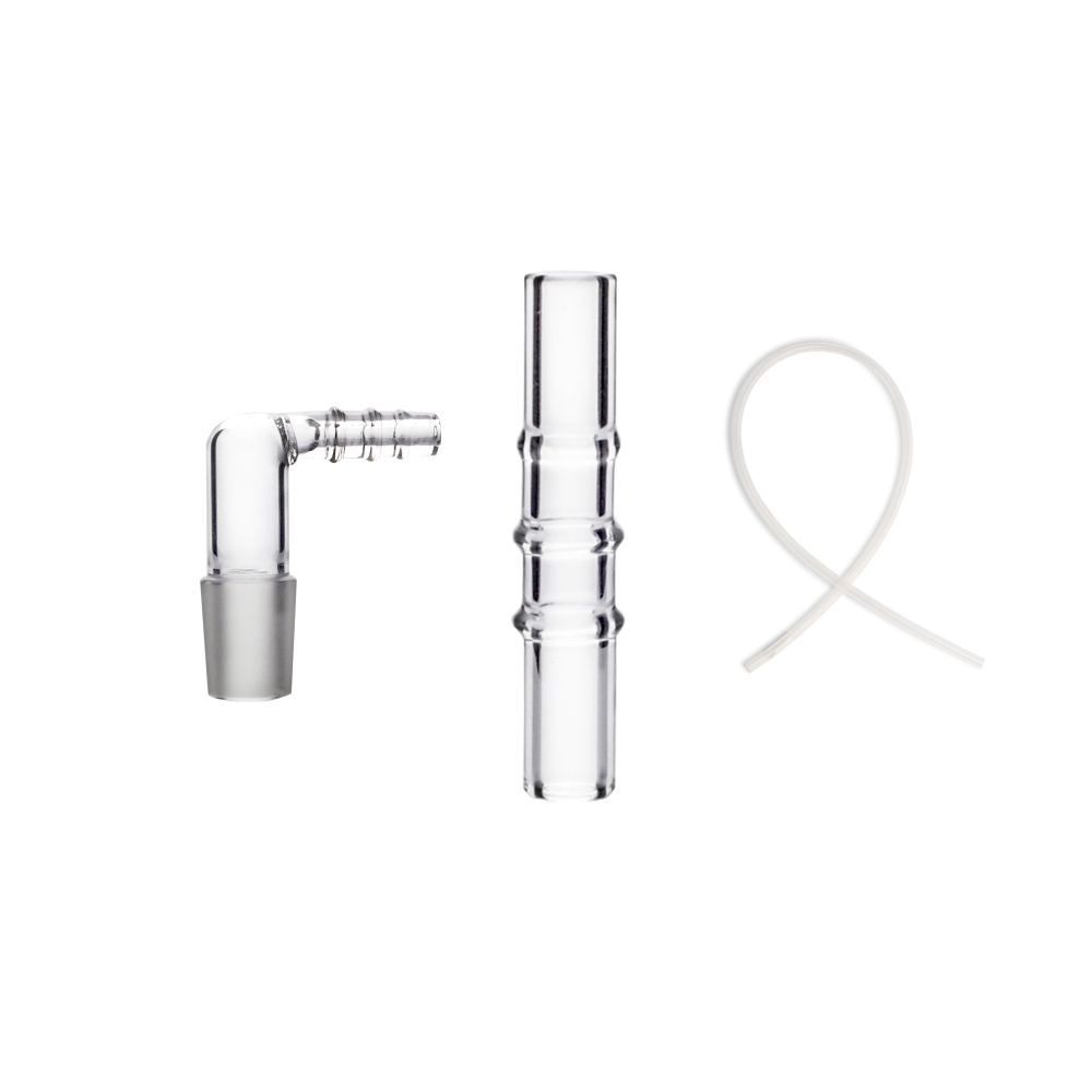 

Osgree Smoking accessory Arizer Extreme Q V-Tower Whip hose tubing Elbow Adapter Glass Mouthpiece Kit