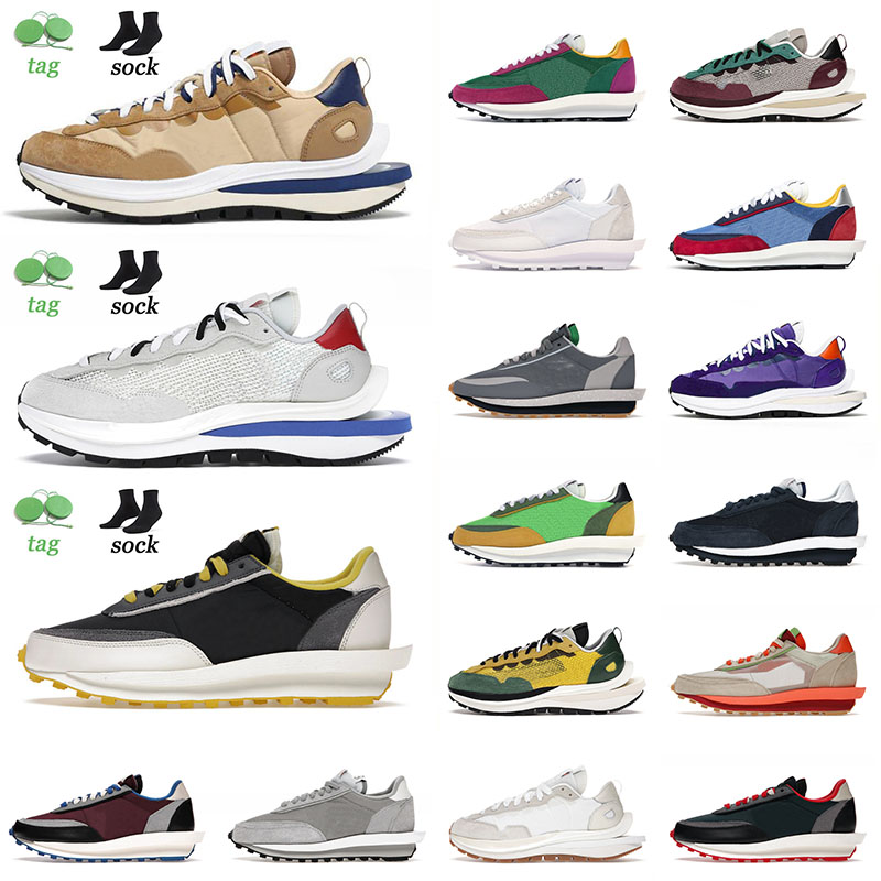 

Top Fashion 2022 LDV Waffle Running Shoes Sesame Blue Void Sail Gum Clot Kiss Of Death Neptune Green Game Royal Sneakers Trainers Blazer Vaporwaffle, B2 40-45 navy blue