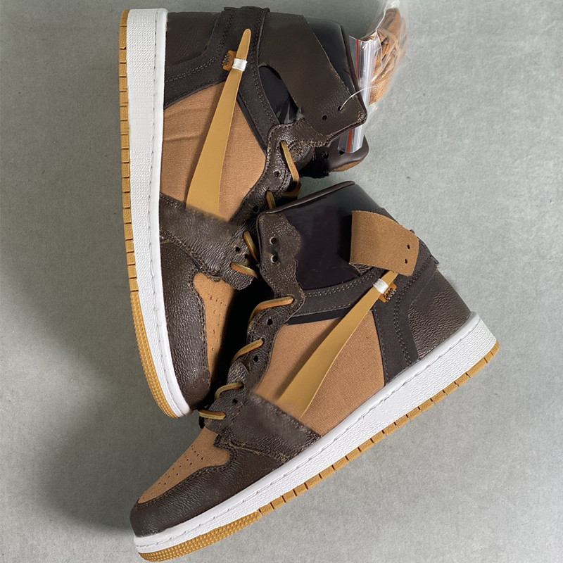 

Union 1s Designer mens Basketball shoes Abloh Brooklyn New York Women Sneakers, 1-bred