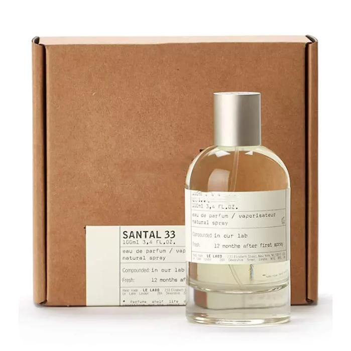 Parfum Neutre Femme French Spray 3.4OZ EDP Rose 31 Santal 33 Notes Florales Saveur Charmante Qualité Supérieure et Livraison Rapide