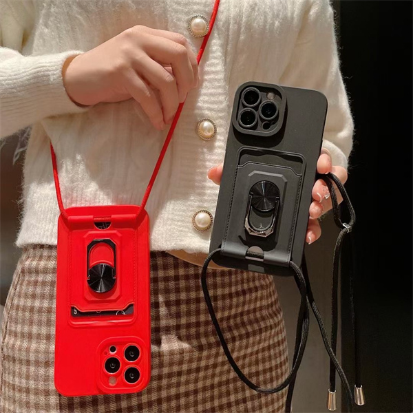 

Phone Cases With ring stand and strap case for 11 12 13 Pro Max XR Xs x 8 7 plus Wallet card bag A02s A11 A21s A03 core A10s A20s A72 A30s S22 S22u xiaomi redmi, Purple