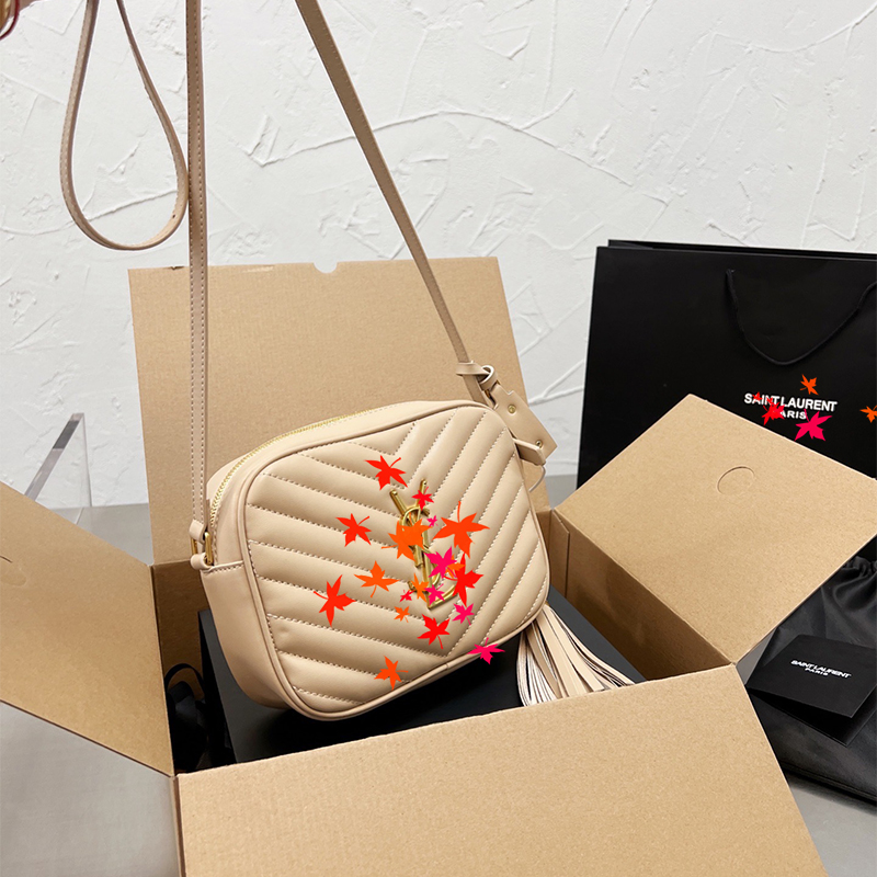 

YSLs camera bags Crossbody Bag Fringe Disco Designer Shoulder Bag lady Purse