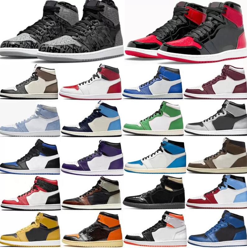 

Basketball Shoes 1s Man Woman Mens Sneakers 1 Rebellionaire UNC Shadow Hyper Royal OG Dark Mocha University Blue Bred Patent Bordeaux High Men Women Trainers, 1s (6)