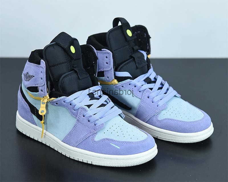 

Shoes Jumpman 1 High Switch Purple Pulse Men/Women Basketball Outdoor Running Trainers Sports Original
