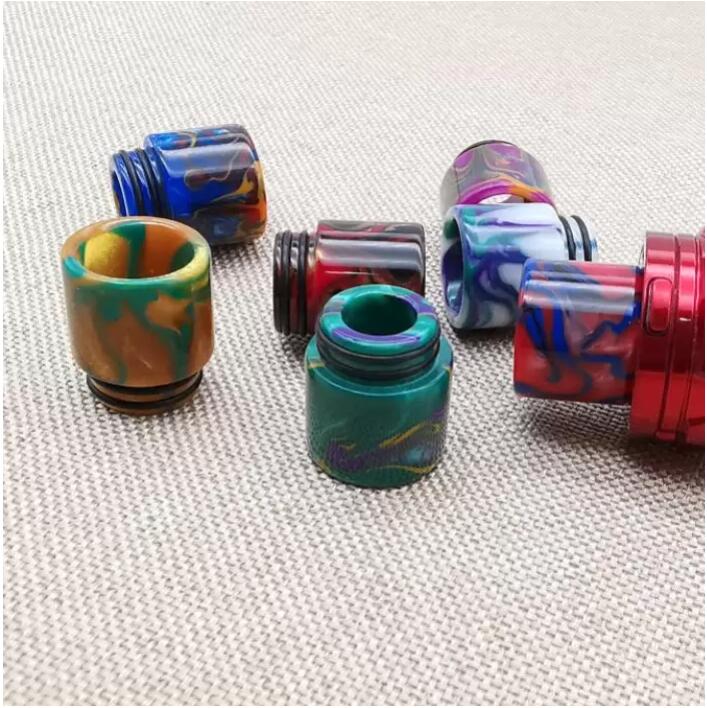 

810 drip tips long Epoxy Resin TFV8 Tip well fit TFV8-Big Baby TFV12 Prince Tanks Atomizers Mouthpiece