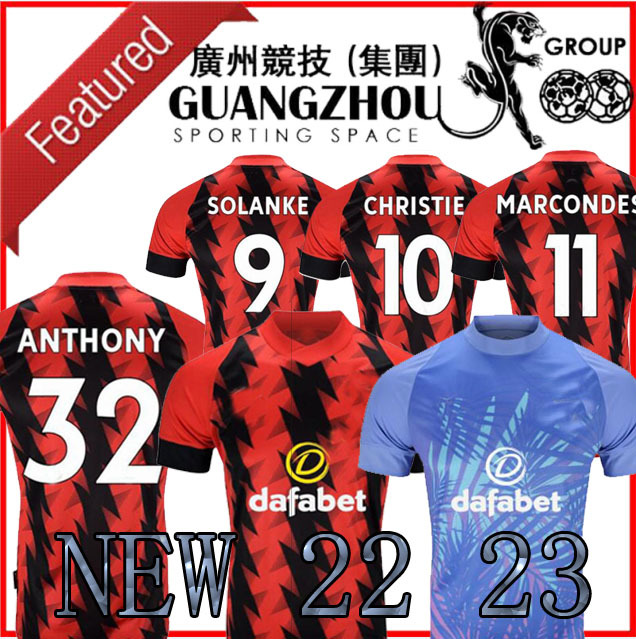 

22 23 BROOKS CHRISTIE CAHILL Mens Soccer Jerseys LERMA SOLANKE LOWE BILLING ANTHONY ZEMURA Home away Football Shirt Short Sleeve, 22/23 home