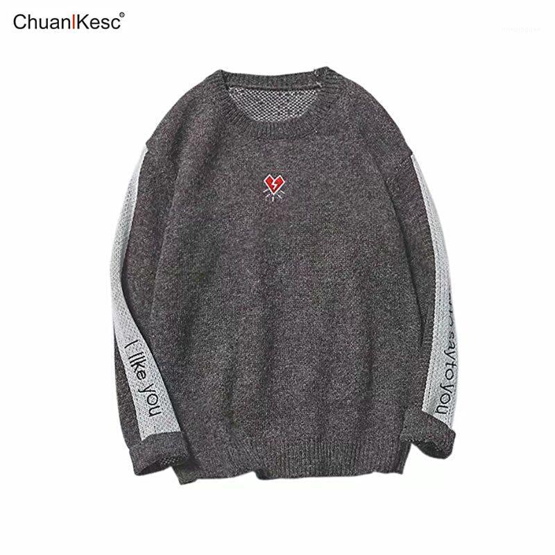 

Men's Sweater Leisure Autumn And Winter Fashion Armth Crew Neck Youth Top Listing