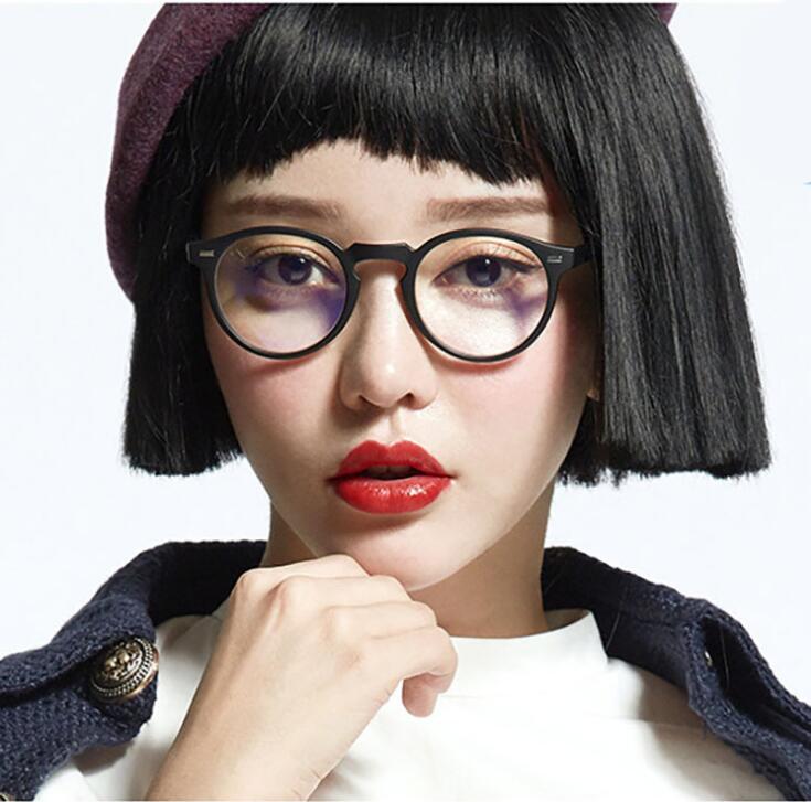 

Sunglasses 2022 Retro Glasses Frame Women Men Clear Lens Eyeglasses Stylish Transparent Eye Protection Vintage