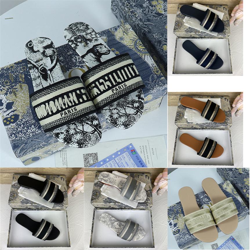 

2022 Designer Slides Mens Womens Sandals Slippers with Original Box Dust Bag bloom flowers printing leather Web Black shoes Fashio2970, # 000