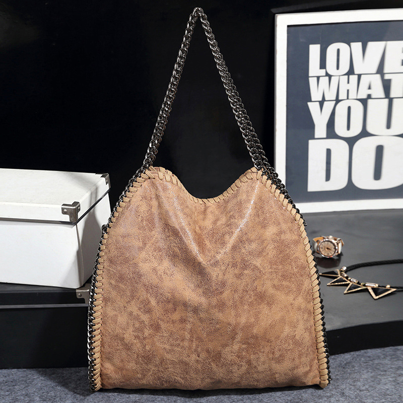 

Wholesale factory womens leathers shoulder bag elegant retro washed leather fashion handbag soft folding high quality leopard-print lined women handbags, Silver-005