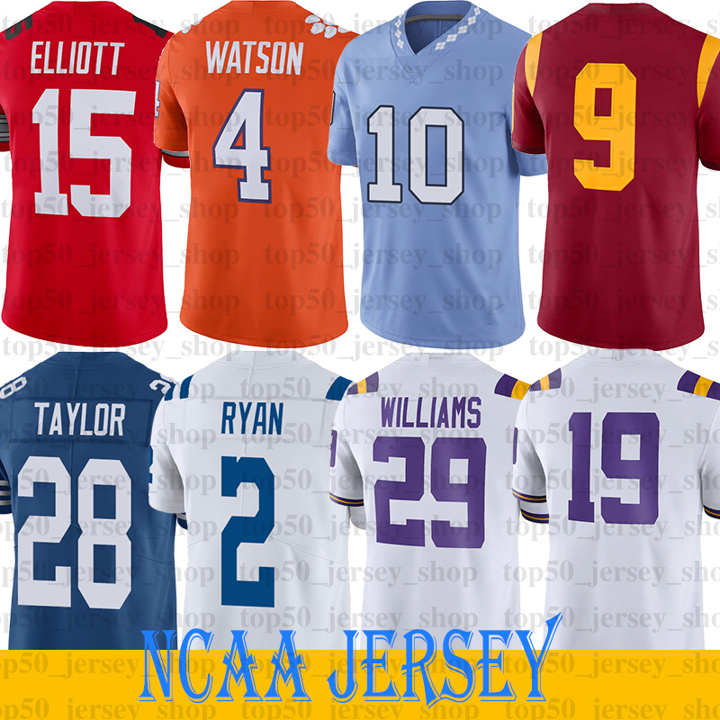 

Matt Ryan NCAA Football Jersey Jonathan Taylor Michael Pittman Parris Campbell Quenton Nelson Peyton Manning DeForest Buckner Darius Le, Custom men jersey