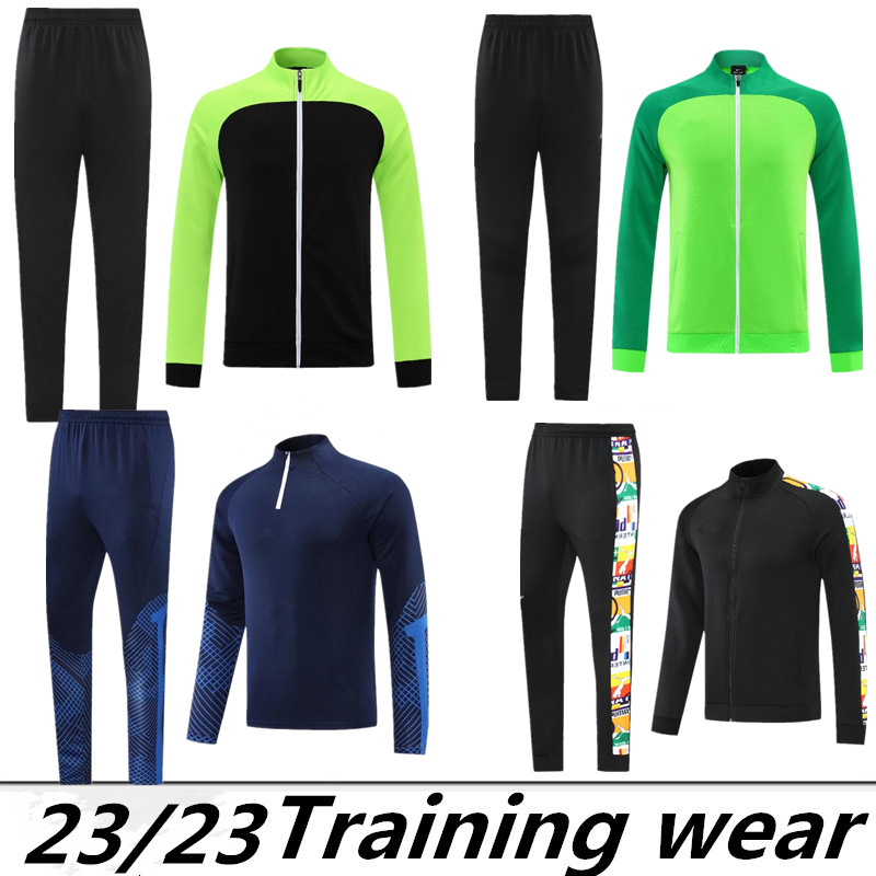 

2022 Soccer Tracksuits soccer sets 2122 men football jerseys training tracksuits jacket set chandal futbol survetement foot