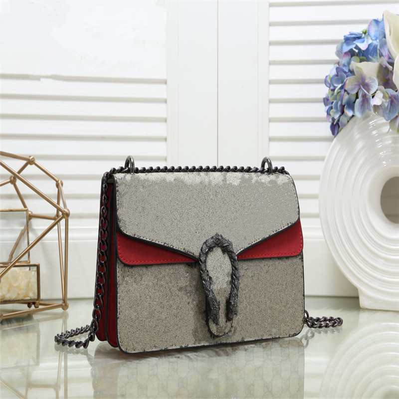 

22 Luxurys Designers Bags Diagonal Shoulder Bag Retro Chains Leather Handbags Girl Fashion Cross Body Printed Women Totes Classic Crossbody Clutch bagpalace, Box