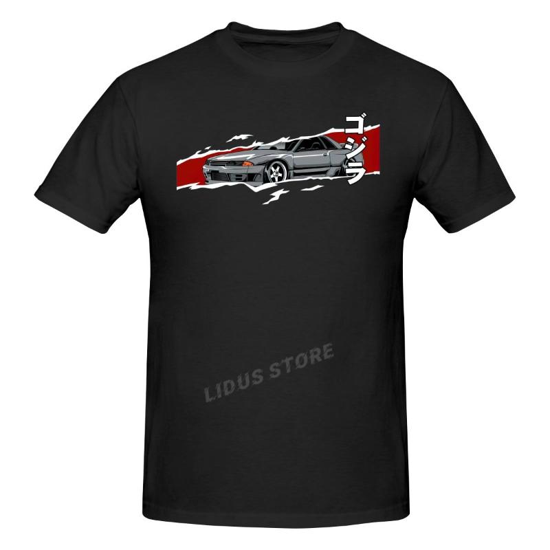 

Men' T-Shirts Japan Nissan Skyline Jdm Cars T Shirt Harajuku Clothing Short Sleeve Cotton Streetwear Graphic Tshirt TeesMen, Ld blue