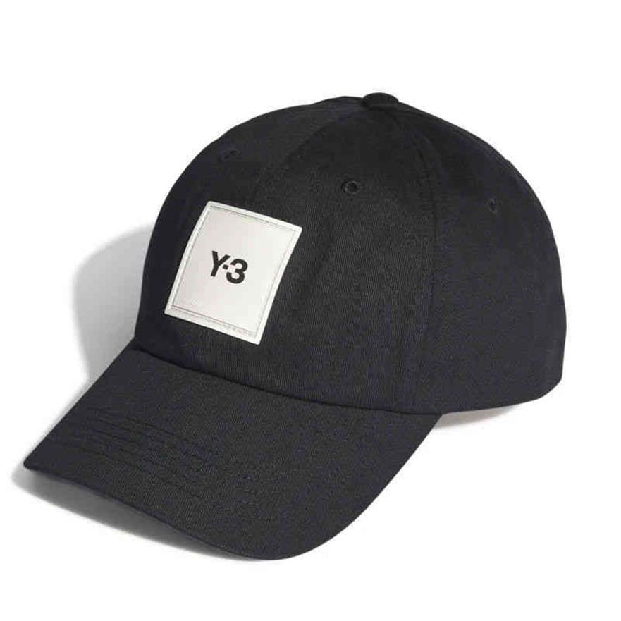 

Caps Y-3 Yamamoto Yaosi Hat Men's and Women's Same Black and White Label Baseball Cap Duck Tongue Cap315d