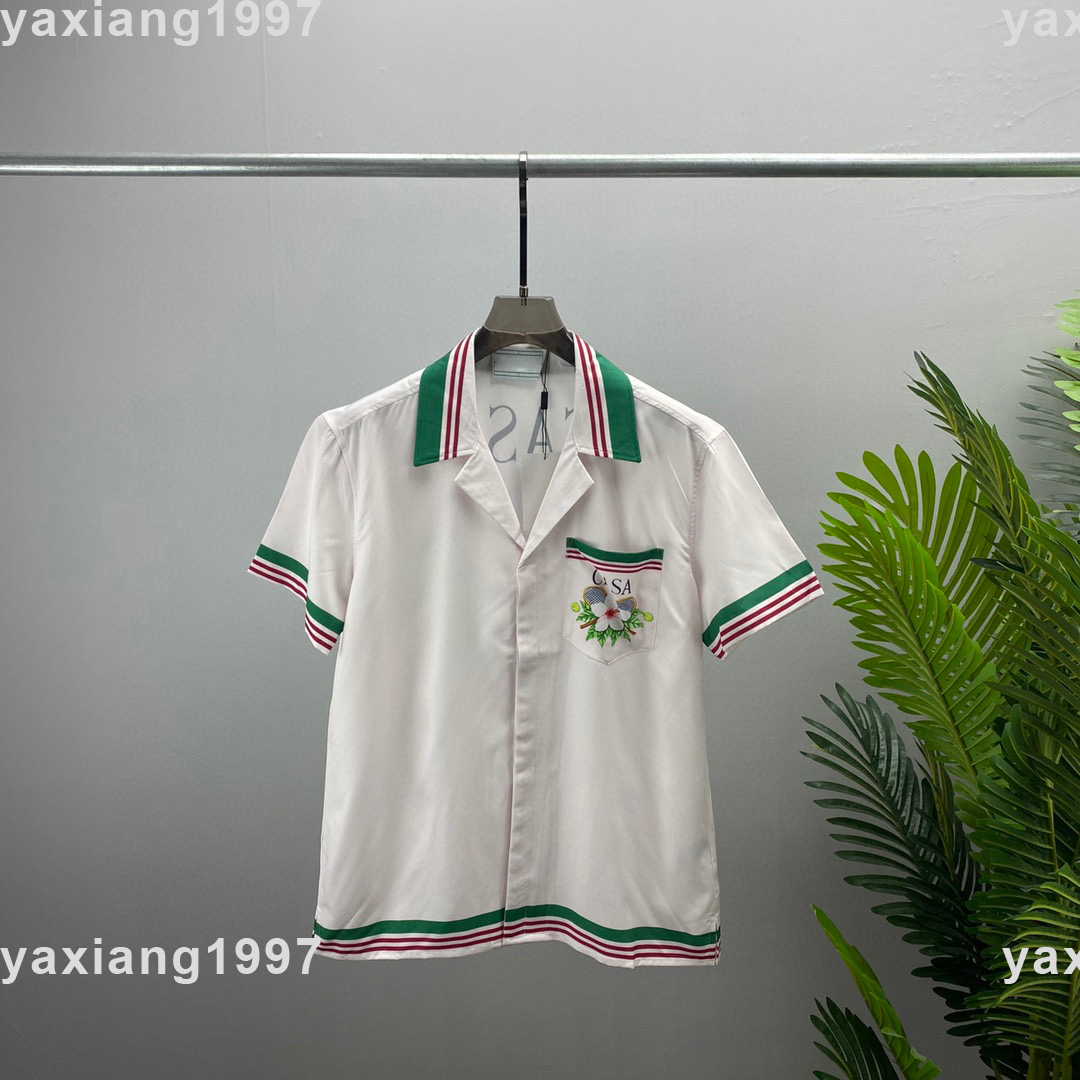 

2022ss spring and summer new shirt high grade cotton Sweatshirts printing short pants sleeve round neck panel T-Shirt Size s-m-l-xl-xxl-xxxl Color black white yx027