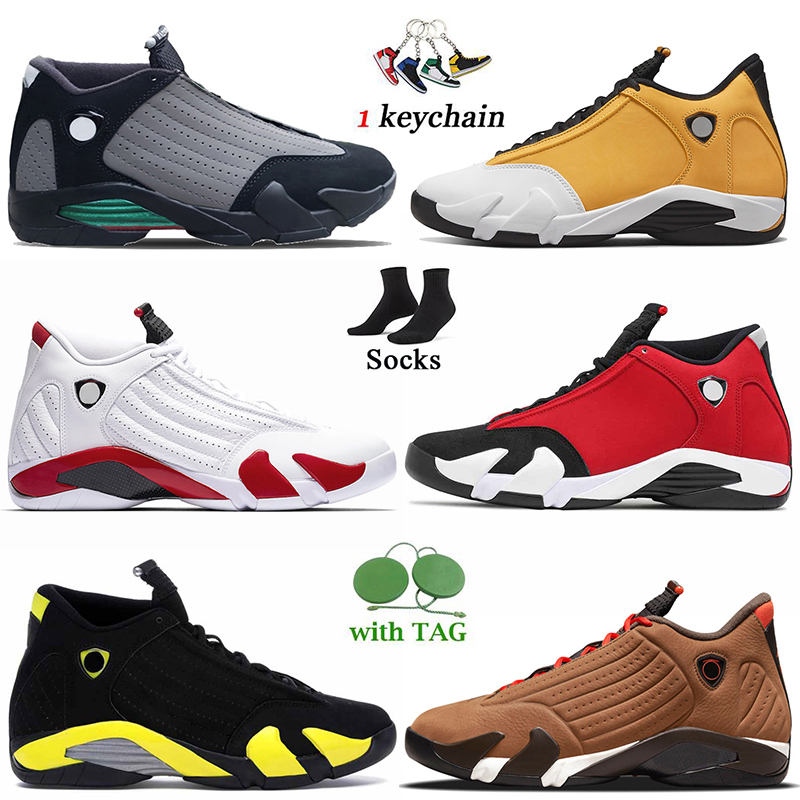 

Highest Quality Jumpman 14 Men Basketball Shoes 2022 Particle Grey Ginger Alternate Thunder 14s Sneakers Gym Red Lipstick Winterized Outdoor Sports Mens Trainers, B32 hyper royal 40-47