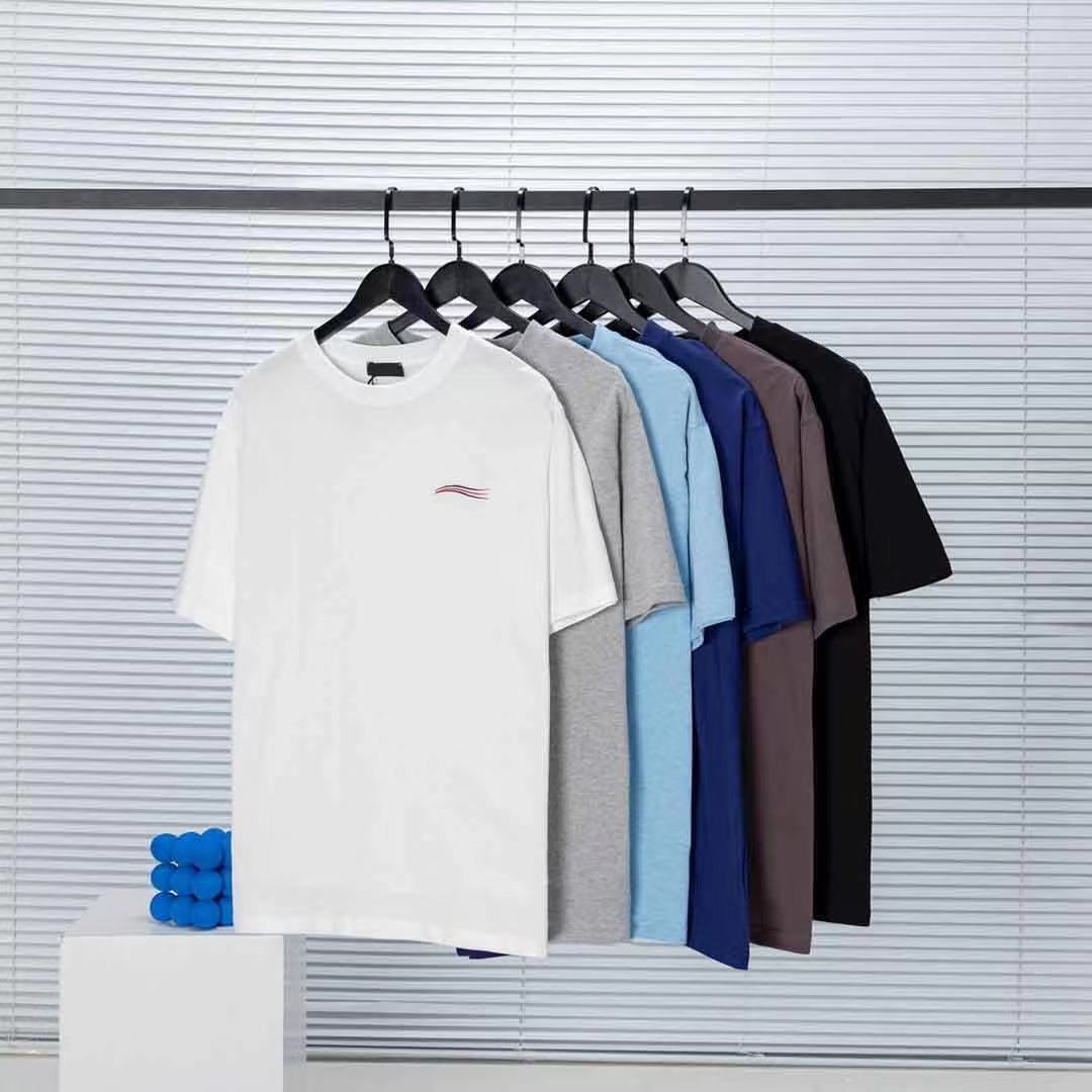 Mens T-shirt Designer Shirts For Hommes Femmes Femmes à manches courtes Tee Vêtements Summer Man Woman Tshirt Lettre motif imprimé Tees Crew Neck