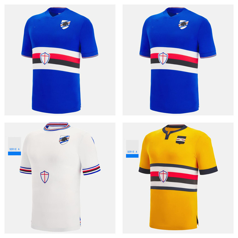 

2022-2023 UC Sampdoria soccer jersey QUAGLIARELLA BERESZYNSKI CANDREVA TORREGROSSA DAMSGAARD 21/22 GABBIADINI THORSBY COLLEY AUGELLO EKDAL