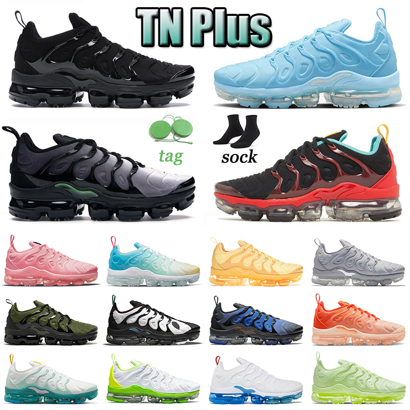 Tn Plus Sports Chaussures De Course Hommes Coureurs Blanc Université Bleu Beige Noir Vitrail Depuis 1972 Tns Baskets Knicks Rough Vert NEON 95 Fe