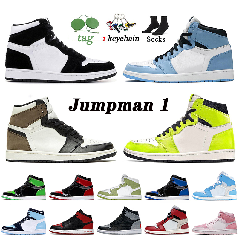 

Wholesale 2022 Jumpman Basketball Shoes Jorda 1 Twist University Blue Dark Mocha Visionaire Women Mens Trainers Jorden1s Green Python Jorden 1s Sneakers Trainers, C16 bred text 36-46
