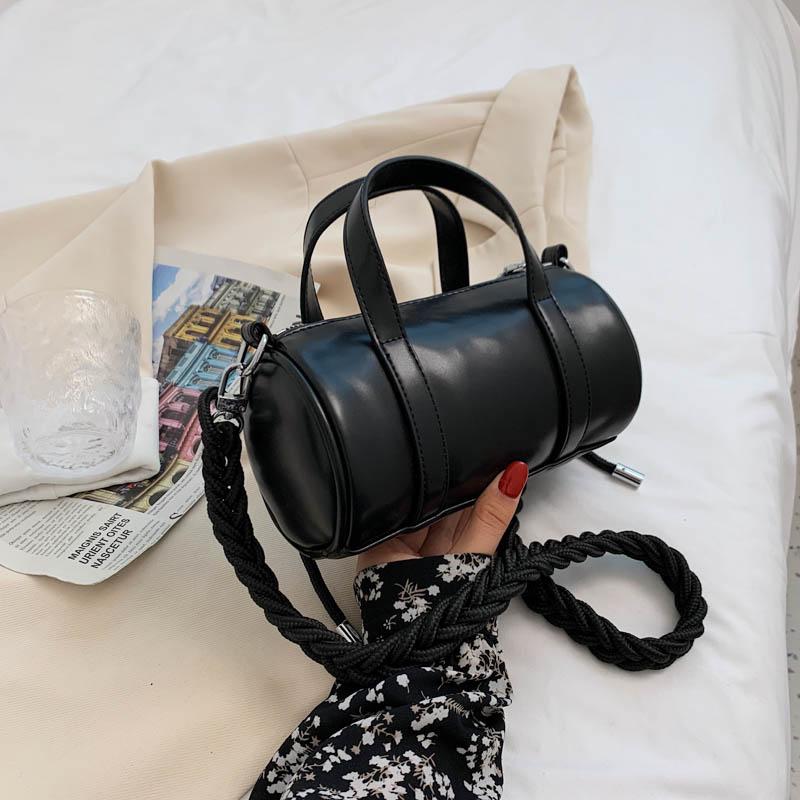 

Evening Bags Shoulder Bag For Women Luxury Totes Fashion Bolsas PU Leather Ladies Simple Korean Woman Handbags Female Crossbody 2022, Black