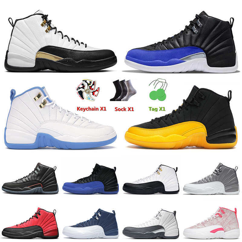 

12 12s XIII Mens Basketball Jumpman Shoes Royalty University Gold Blue Hyper Royal Ice Cream Low Easter Men Women Sports Trainers Sneakers, Other colours