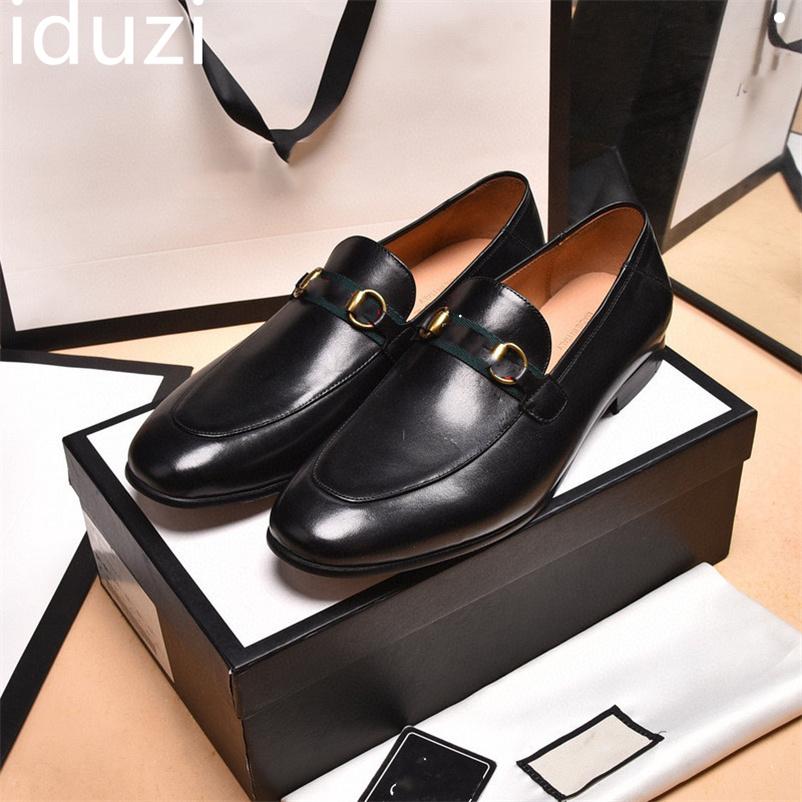 

A1 G 8 Successful Mens Dress Shoes Loafers Business Wedding Banquet Suit Italy Designer Shoes Genuine Leather Pointed Toe Gift Size 38-45, Shoelaces