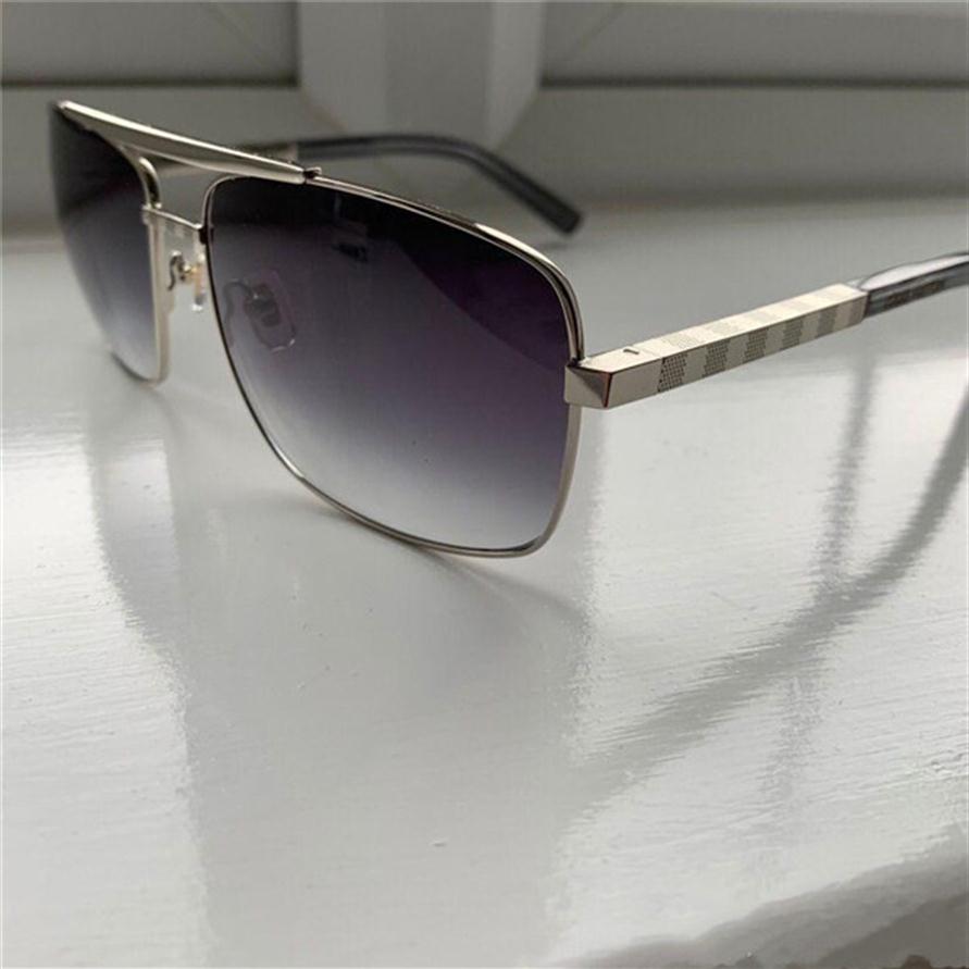 

2021 Luxury Attitude Sunglasses For Men Fashion 0259 design UV Protection Lens Square Full Frame Gold Color Plated Frame Come With291x