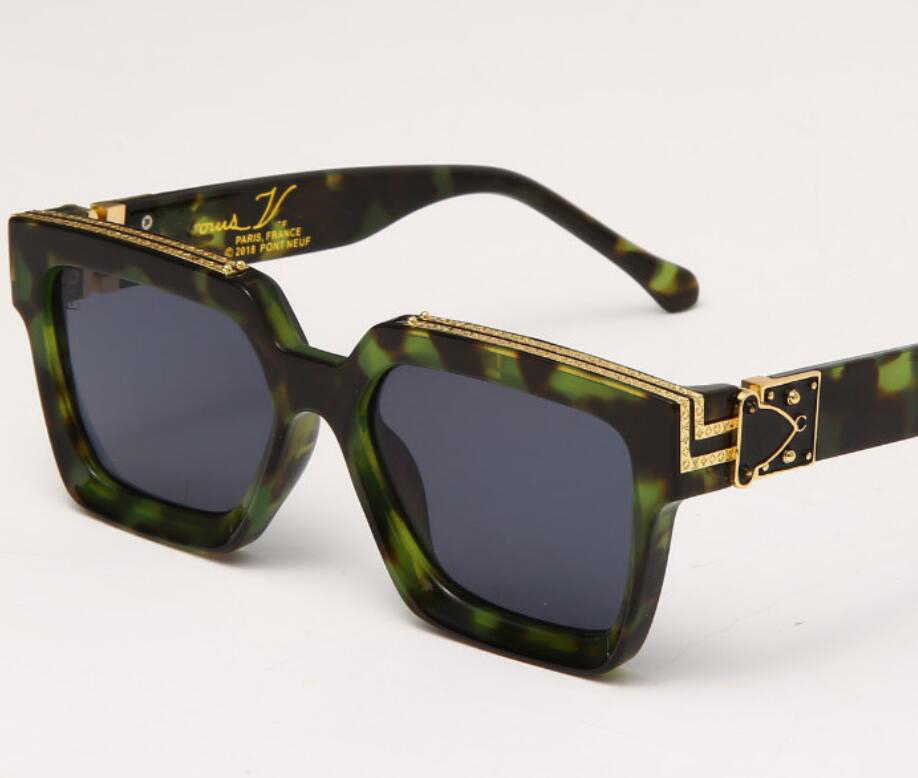 

Sunglasses high quality designerlvs for Woman Mens Millionaire square exploding sunglasses luxury star sunglass 1-13