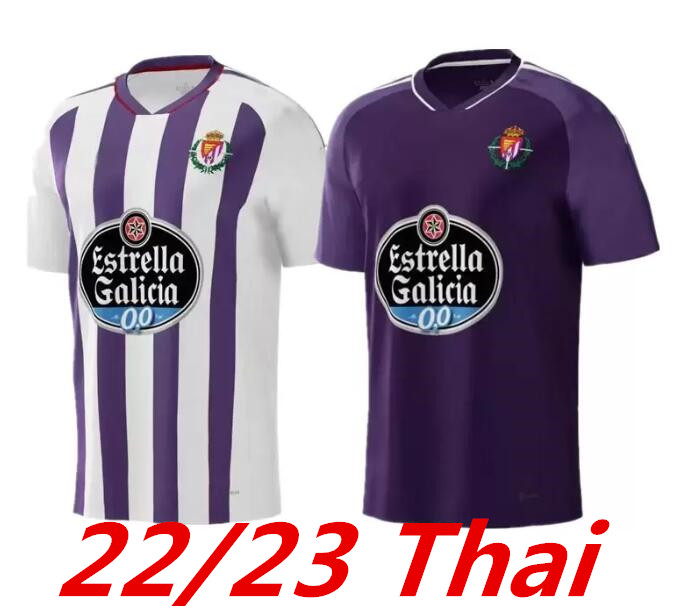 

Real Valladolid soccer jerseys 22 23 Weissman FEDE S. Sergi Guardiola Oscar Plano L. Olaza R.Alcaraz Marcos Andre camisetas de futbol men FOOTBALL SHIRTS 999, White
