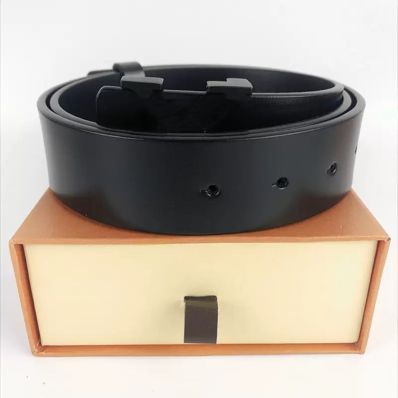 

Designer Belts for Womens Mens Leather Top quality Women Big Black Gold Silver Steel Buckle men belt Casual Pearl Belt Ceinture White dustbag Box, Width 3.8cm with dustbag box