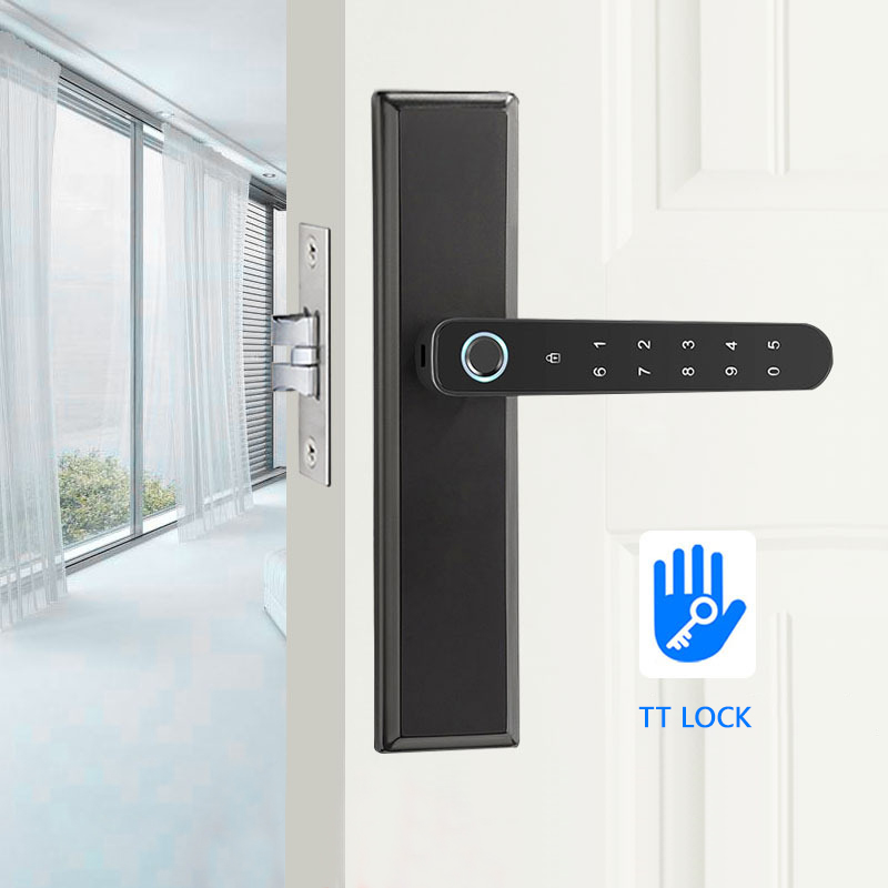 

Office wooden door Tongtong lock room bedroom fingerprint lock indoor smart password bluetooth