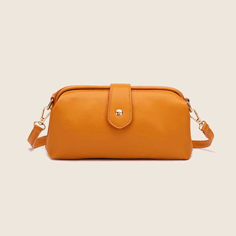 

Evening Bags Fashion Retro Shoulder For Women Vintage Solid Color Pu Leather Crossbody Bag Phone Purse Lady Handbag Clutch Pouch, Black