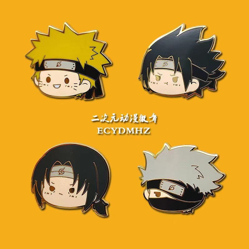 

Classic Cartoon Game Cloud Strife Brooch Pins Enamel Metal Badges Lapel Pin Brooches Jackets Fashion Jewelry Accessories, Mixed colors