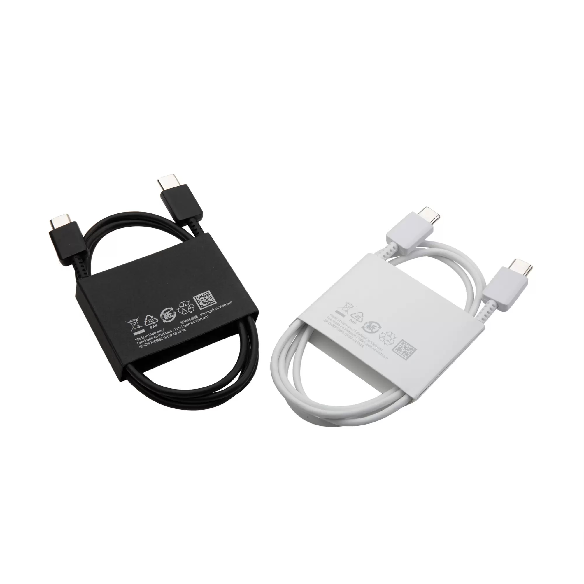 

3A USB Type C To USB-C Cables PD Fast Charging Charger Wire Cord For Samsung Galaxy S20 S21 Macbook Xiaomi Type-C USBC Cable, White