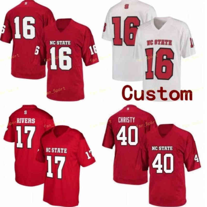 

College NCAA Jerseys NC State Wolfpack 26 Trent Pennix 7 Nyheim Hines 28 Jaylen Samuels 9 Bradley Chubb Knight Custom Football Stitched, As