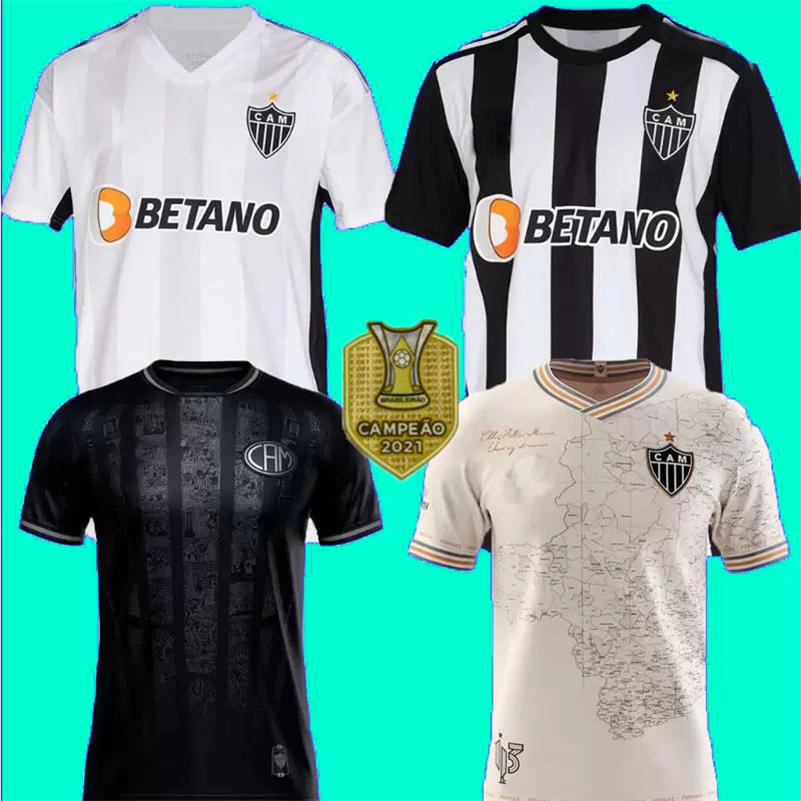 

22 23 Atletico Mineiro soccer jersey 2021 VARGAS M.ZARACHO SASHA ELIAS 113 special edition Shirt KENO DIEGO COSTA GUGA 2022 2023 Home Away 3rd Custom Football jerseys, 21/22 patch