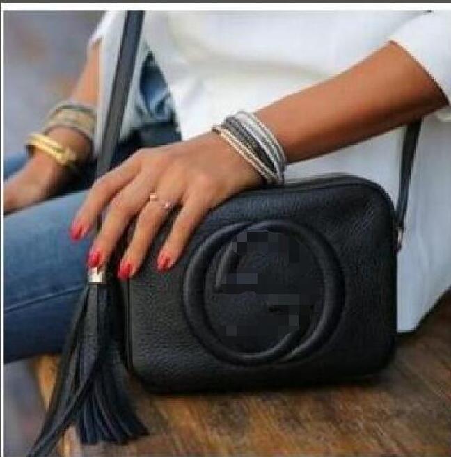 

88 Women Handbags Leather Crossbody Soho Disco Shoulder Bag Fringed Messenger Bags Purse Wallet GGs Louiseity Viutonity LVs YSLs, Dark navy