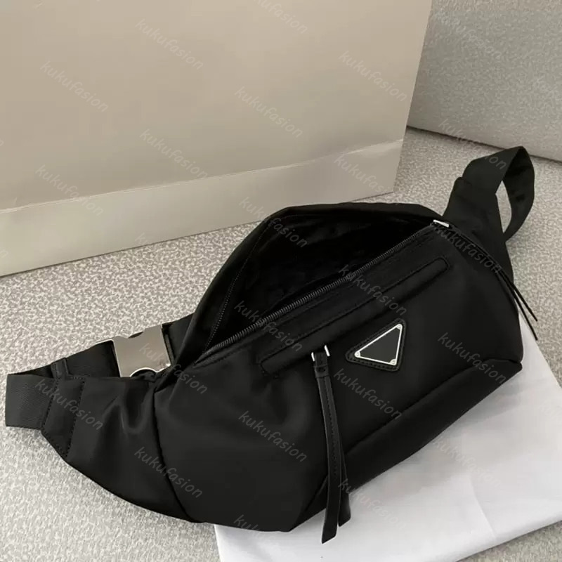 Nylon Waist Belt Bags Bumbags Designer Fanny Pack Mens Women Crossbody Shoulder Bags Luxury Bum Bags Chest Packs Zipper Fannypack
