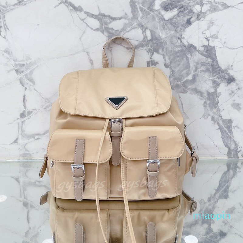 

Top Quality Designer Nylon Backpacks Women Men's Backpack School Bags Fashion Students Bags Outdoor Travel Bag 2 Unisex Multiple Colors 022, Pda l0g0