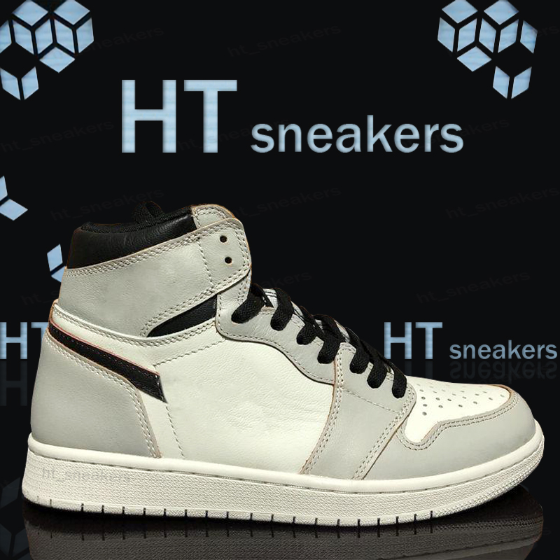 

University Blue Og Jumpman 1S 1 Basketball Shoes High Dark Mocha Unc Light Smoke Grey Hyper Chicago Patent Bred Royal Toe Men Women Trainers Ht Sneakers, Box