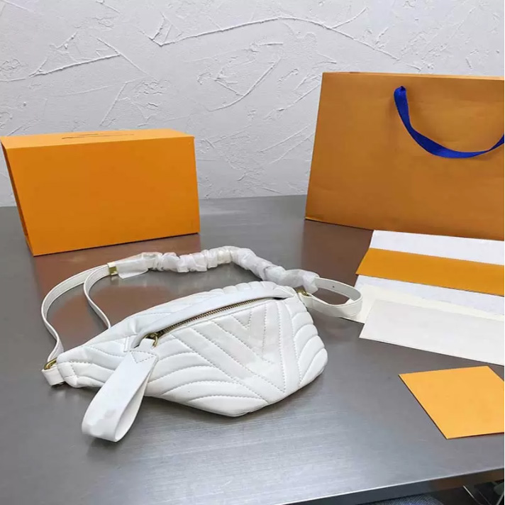Mode Taille Sacs Designers Sacs À Bandoulière Femme En Cuir Fanny Packs Homme Street Style Taille Sac 24cm Lettre Imprimer Graffiti Portefeuilles