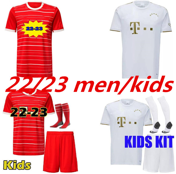 

FANS Player soccer jersey 22 23 LEWANDOWSKI SANE KIMMICH COMAN MULLER DAVIES football shirt Men Kids sets kit 2022 2023 uniform MUSIALA GORETZKA bayern munich 999, Green