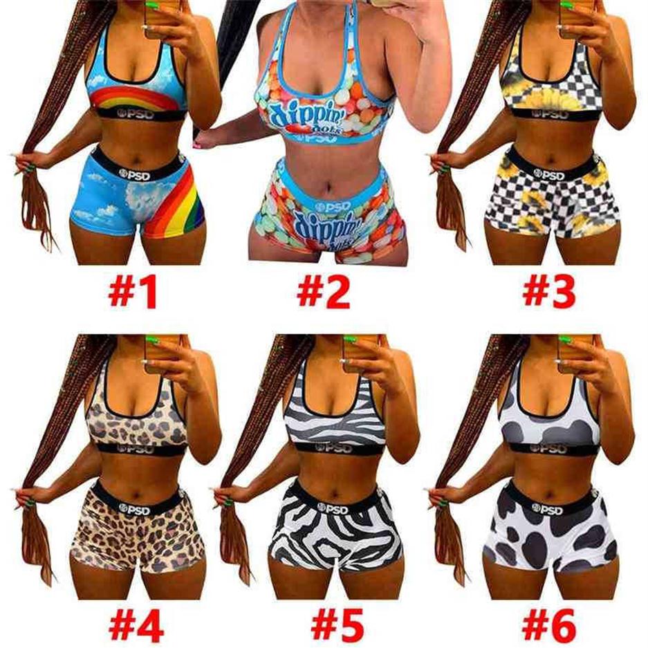 

Designer Womens Tracksuits Bikini Swimsuits 2 Piece Pants Set PSD Vest Shorts Summer Fashion Sweatshirt Slim Breathable Fitness Ou240n, #6