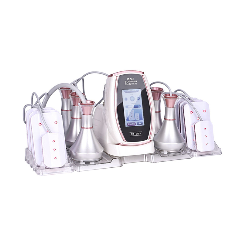 6in1 Lipo Laser RF Cavitation Slimming Machine 80K Poids ultrasonique Réduire la perte de graisse Radio Fréquence Façon de cutané Resserrer le vi