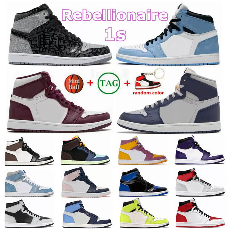 

Jumpman 1 1s Basketball Shoes Men Women Outdoor Sneakers Fragment Electro Orange Hype Royal University Blue Dark Mocha Pollen Twist Sports Sneakers Trainers, 48