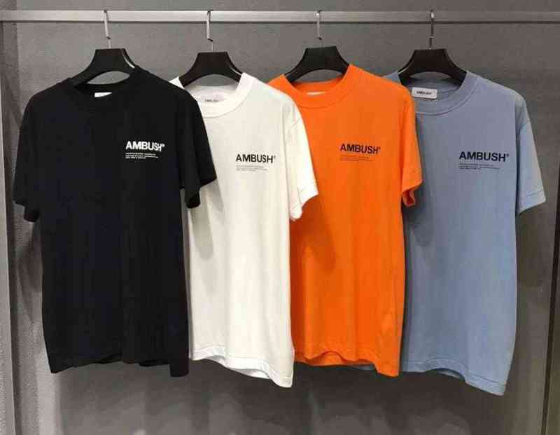 

AMBUSH MEN T shirt TEE Street Patchwork Wen Height Quality Summer Style Arrived T-shirts, Sold out