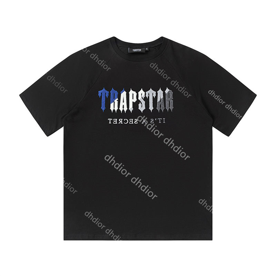 

T shirt shorts Top quality Trapstar chenille towels Six colors embroidered tracksuits High quality fabrics Short suits Summer clothing for men and women M9EA, 11